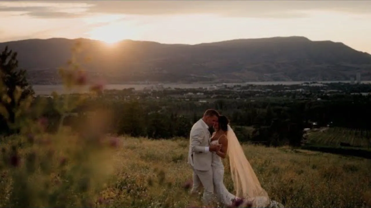Billie-Jeen & Jean Michael wedding at Brook and Barn, Kelowna