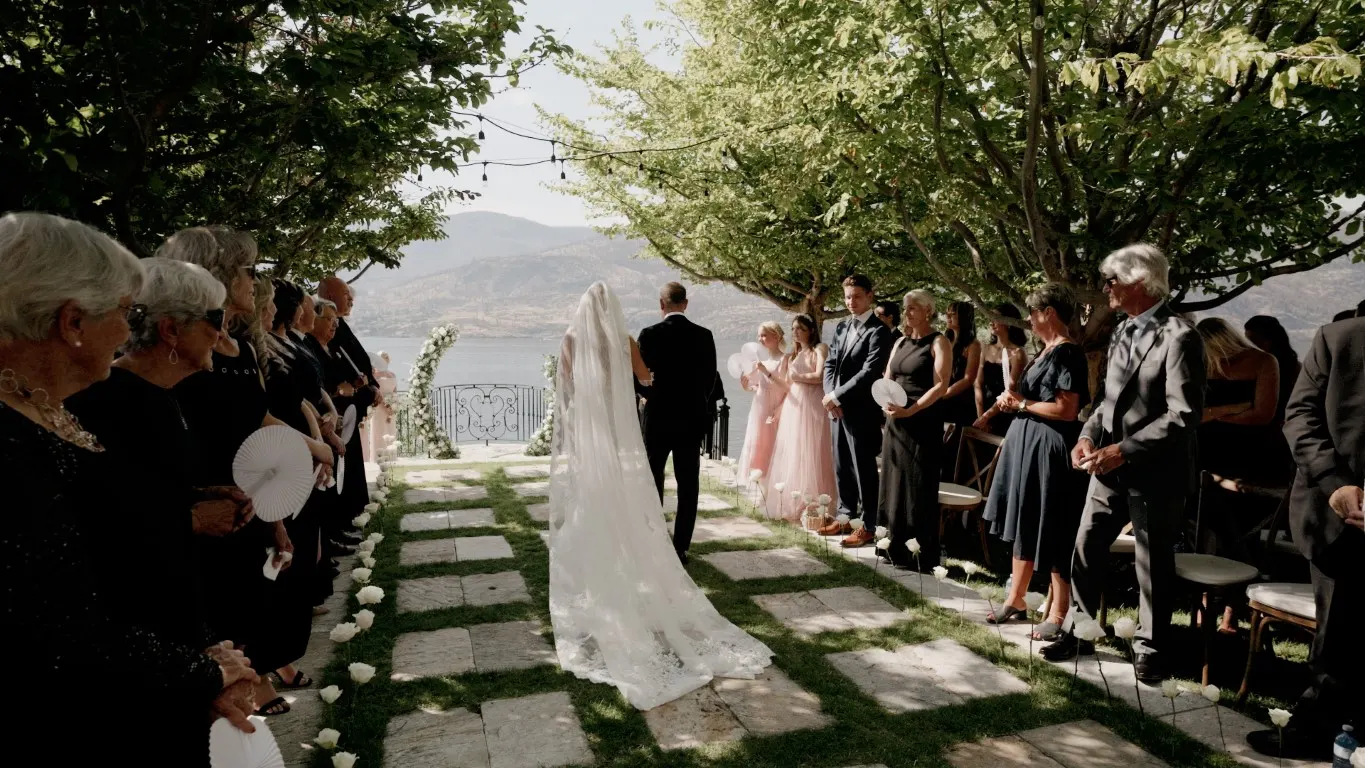 Ceremony at Chateau Okanagan, Kelowna