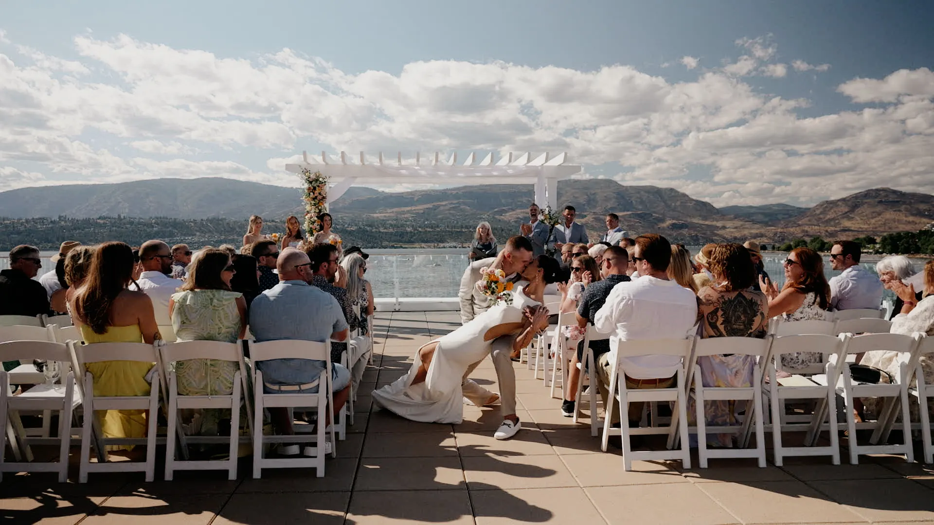 Ceremony at Manteo Resort, Kelowna
