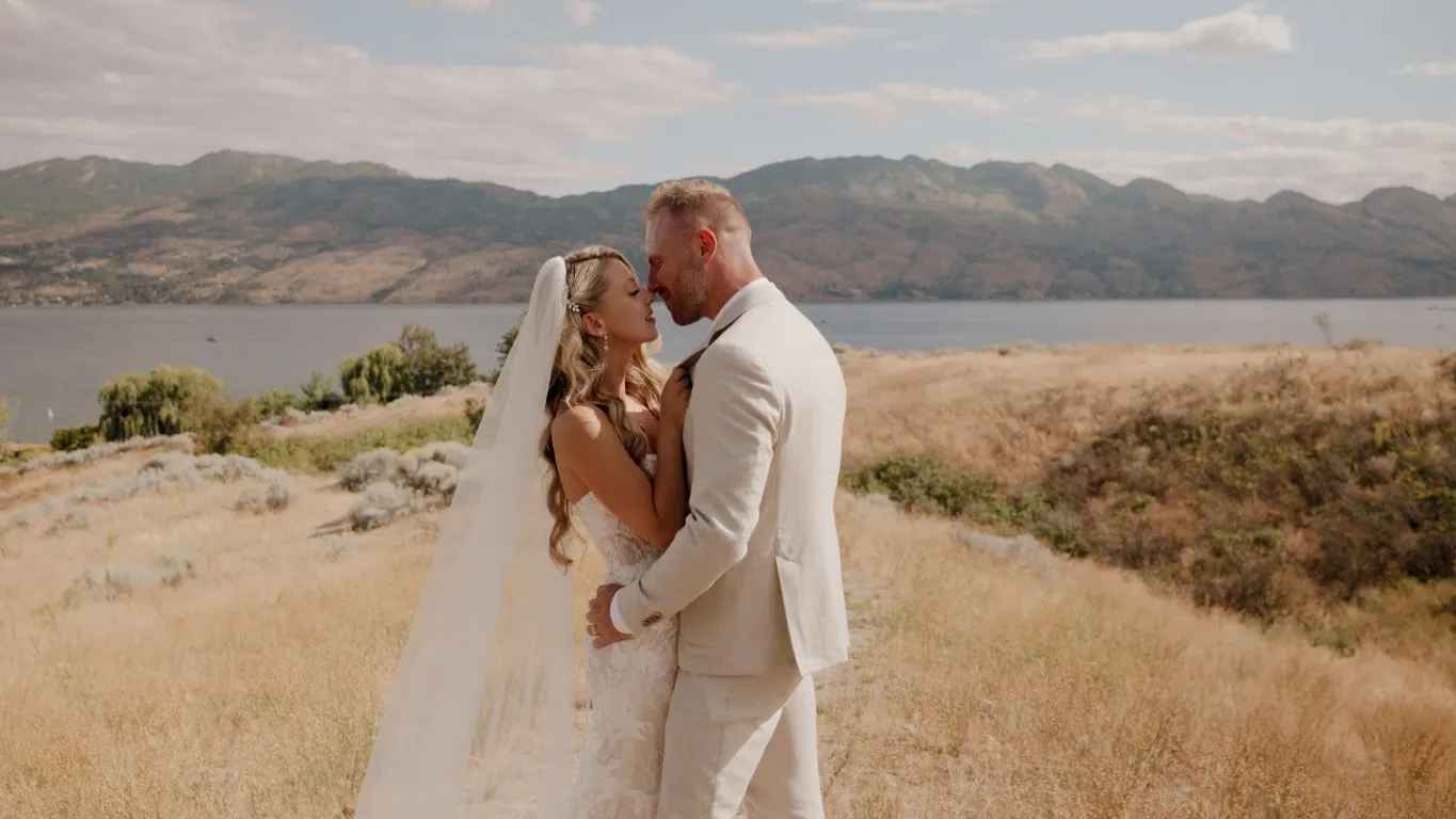 Wedding at Sanctuary Gardens, West Kelowna