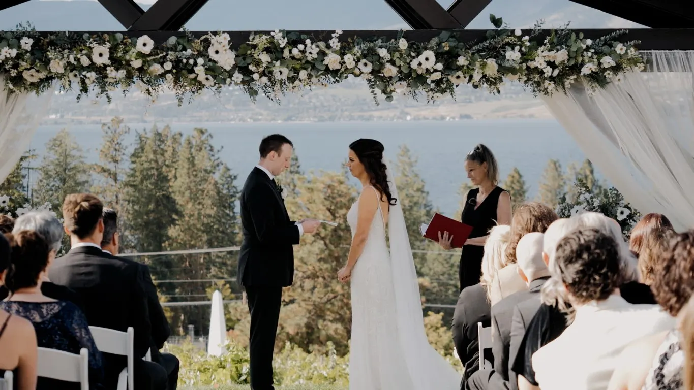 Ceremony at Summerhill Pyramid Winery, Kelowna