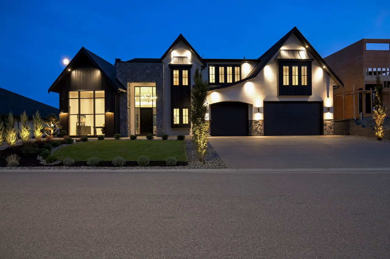 Still from West Kelowna modern farmhouse