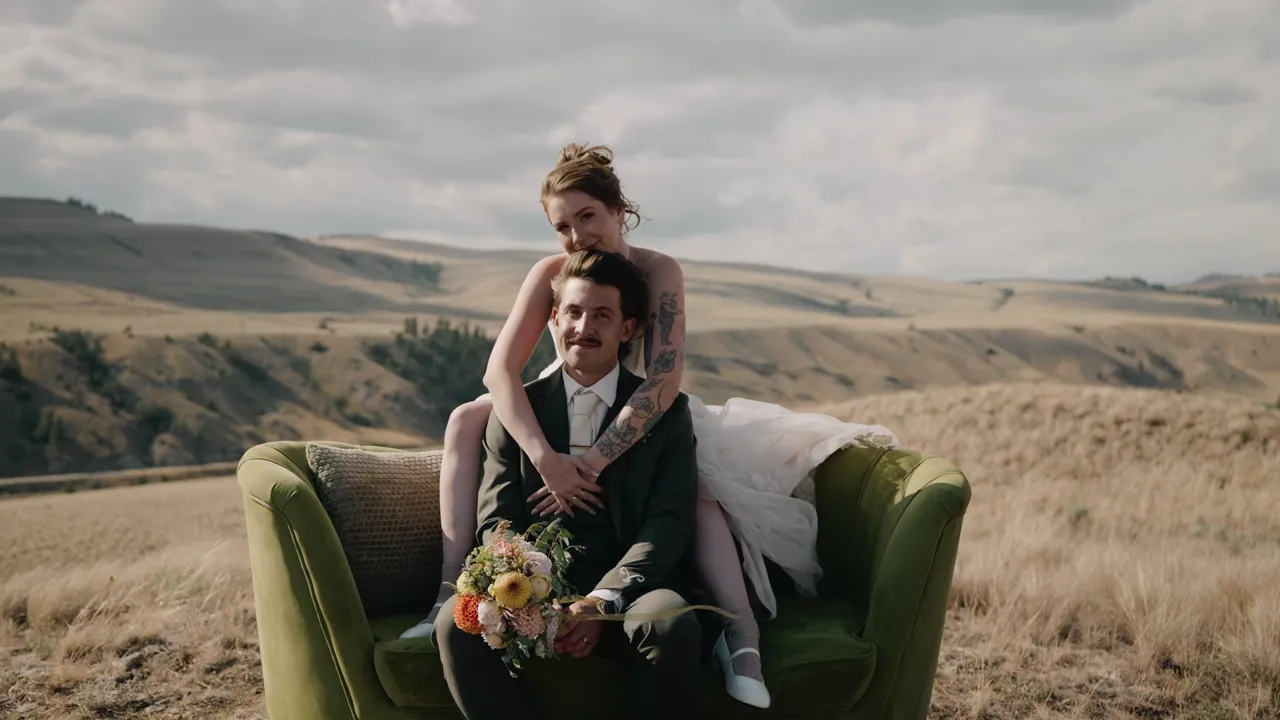 Cheyenne & Lucas wedding at Rocking Ridge Ranch, Kamloops