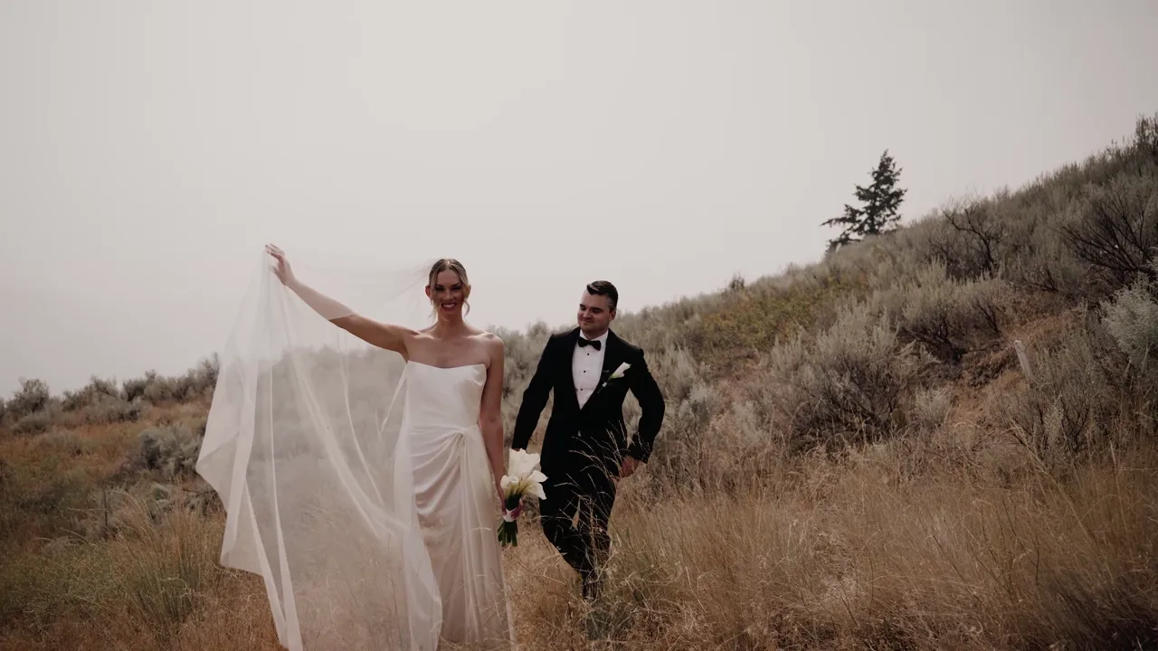 Gracie & Graham wedding at The Rise Resort, Vernon