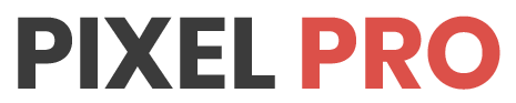 Kelowna Videographer, Pixel Pro Logo White
